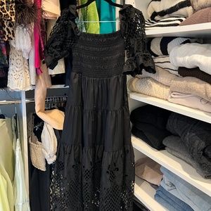 Self portrait off the shoulder dress